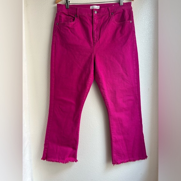 Loft | The Kick Crop Flare Jeans - Picture 3 of 12